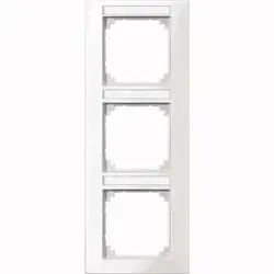 Merten M-PLAN-Rahmen 3 fach beschriftbar, senkrecht 513319