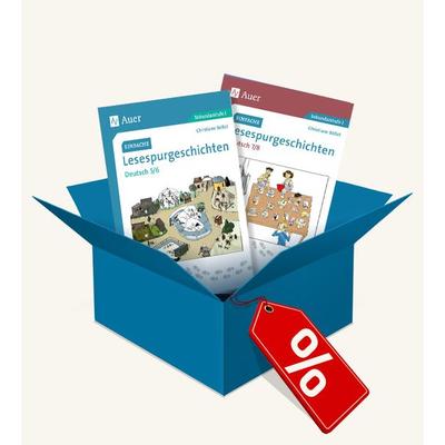 Paket: Einfache Lesespurgeschichten Deutsch Klassen 5 bis 8, Set von , Auer Verlag in der AAP Lehrerwelt GmbH, 978-3-403-69042-9