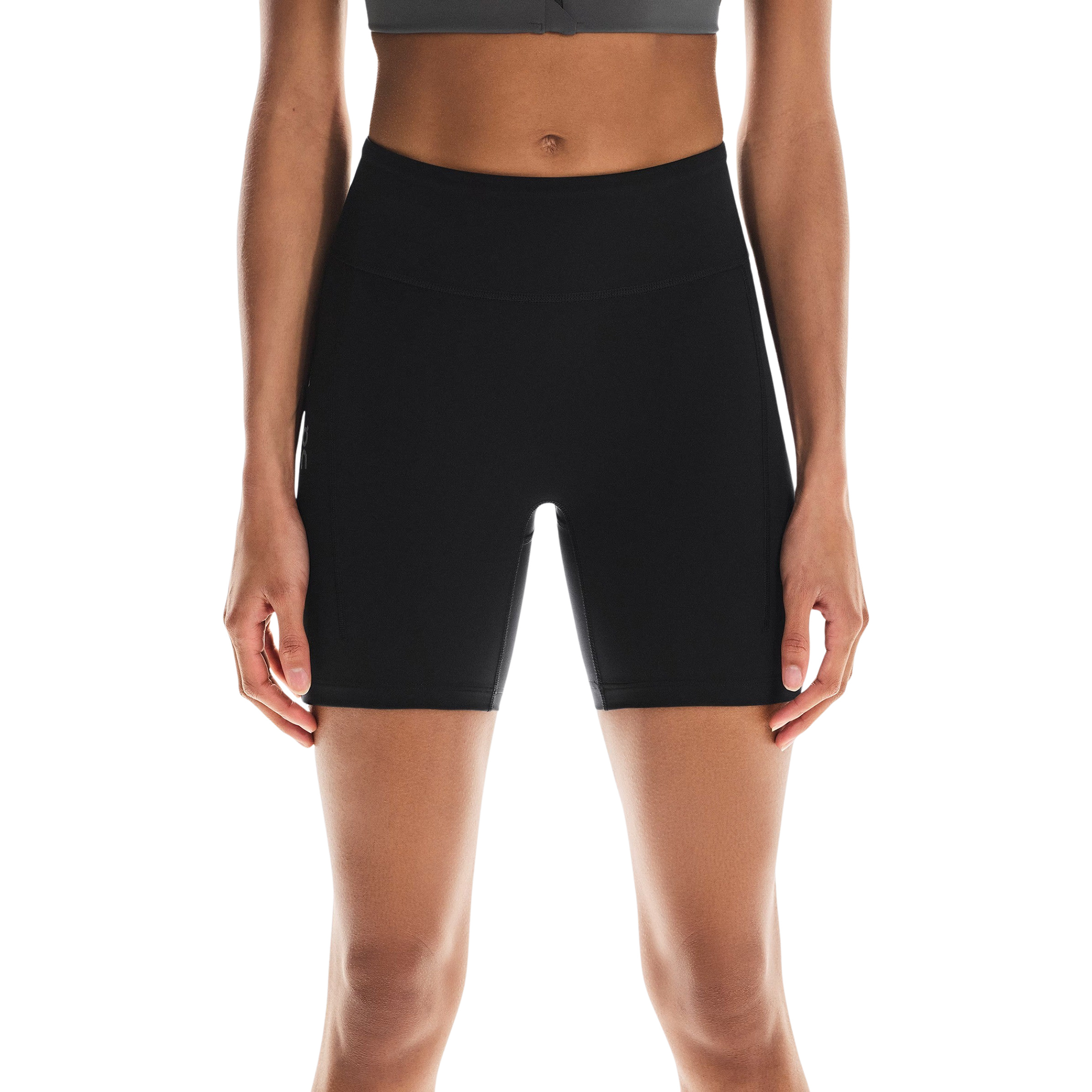 On Performance Short Tights Damen Laufhose weiss Größe S Laufen Schnell trocknend