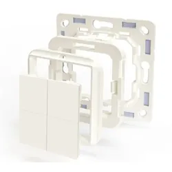 Shelly BLU Wall Switch 4 Adapter Busch-Jaeger