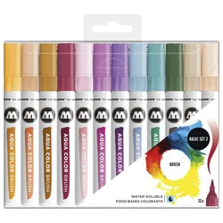MOLOTOW Brush-Pens Mehrfarbig 1.0 - 2.0 mm