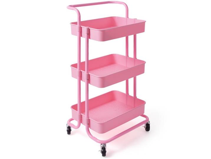 STORAGE TROLLEY Pink