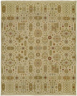 KALATY Transitional Multi-Colored Flatweave Wool Area Rug