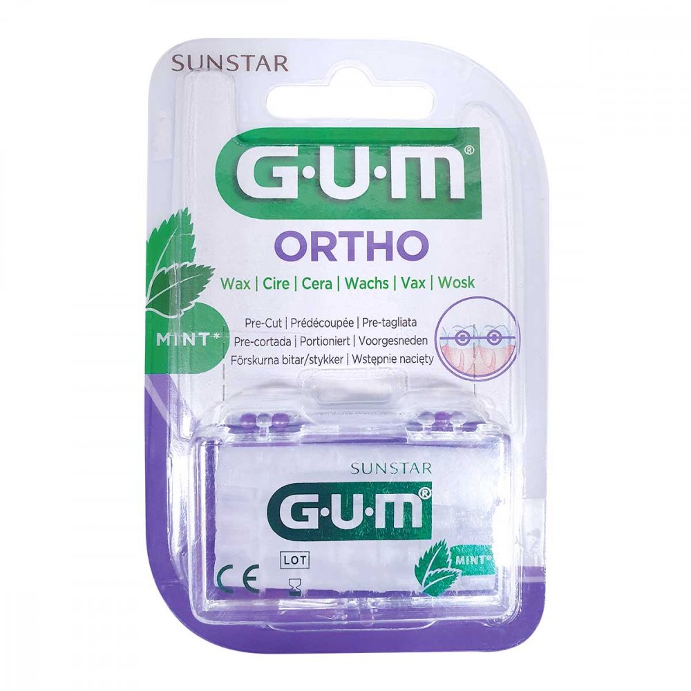 Sunstar Deutschland GmbH GUM ORTHO Wachs mint 16808276