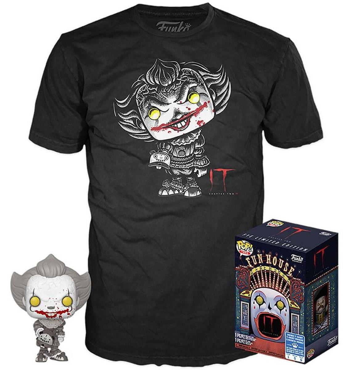 Funko Pop! IT 2 Pennywise figuurtje exclusieve editie met T-shirt