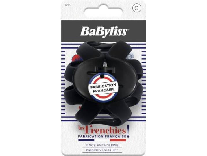 Babyliss - Pince Cheveux Anti-Glisse Végétale - Made In France