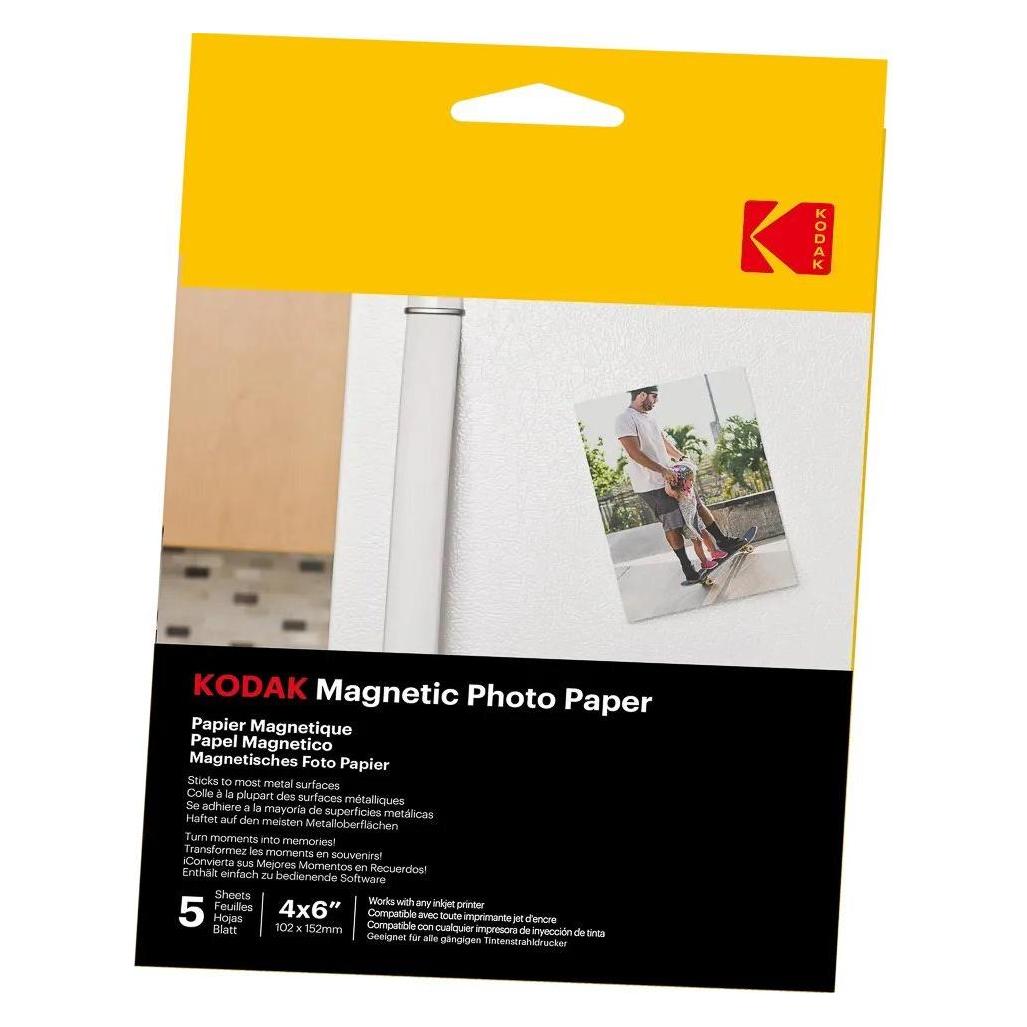 Kodak 185Z001460 Fotopapier 10x15cm 5 (10 x 15 cm) (185Z001460)