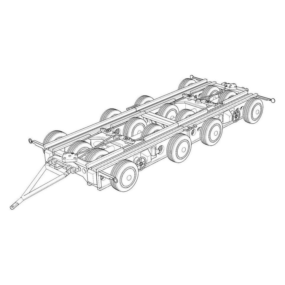 Hauler Culemeyer four axles (HTT120082)