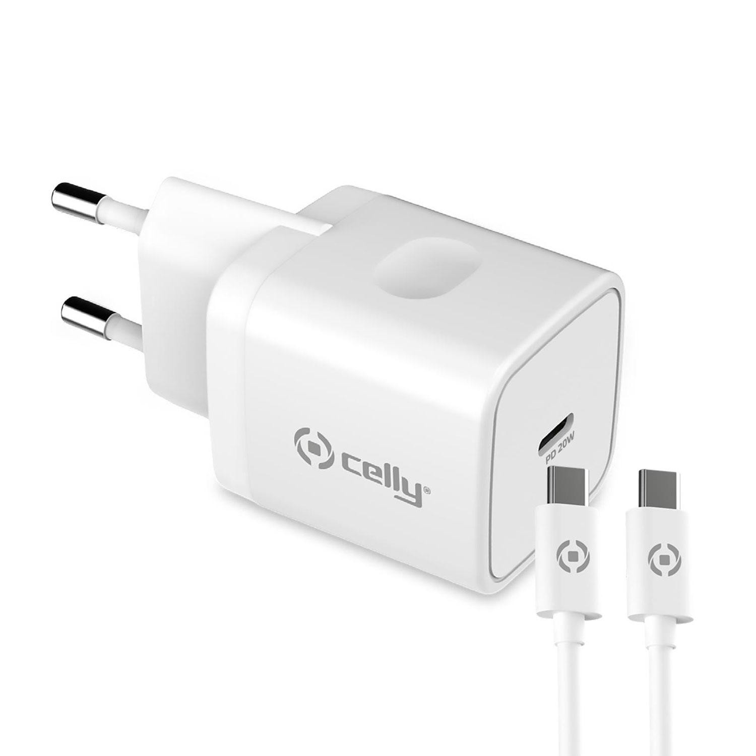 Celly USB-C naar USB-C laadkabel