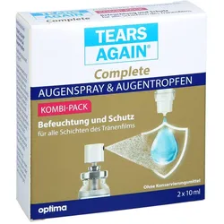 TEARS Again Complete Augenspray & Augentropfen