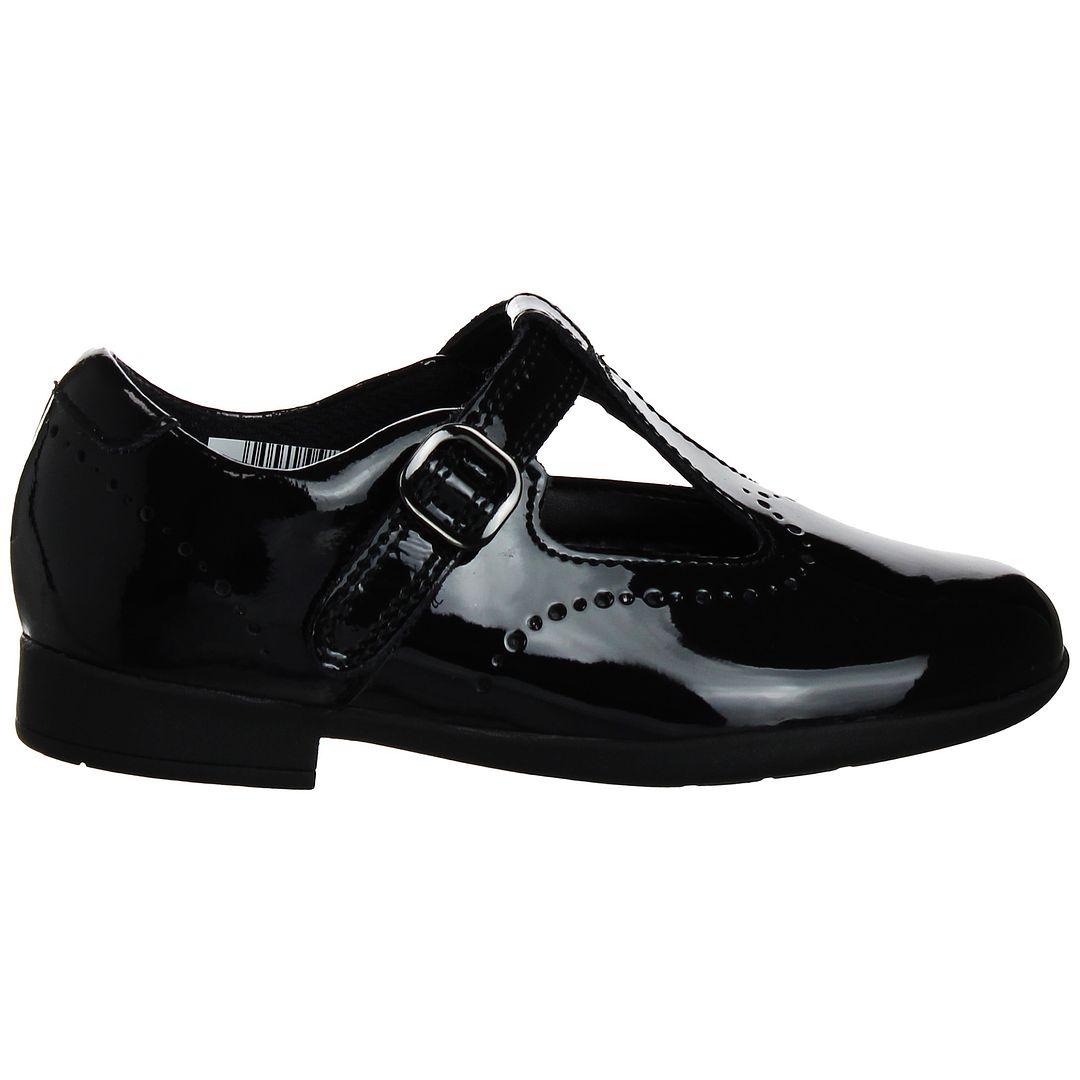 Clarks Scala Seek kinderschoenen zwart