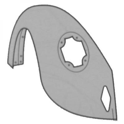 DIEDERICHS Kotflügel hinten rechts 2262134 für VW