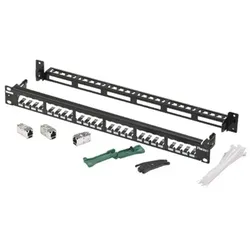 Panduit Patchpanel 482,6mm (19") CP24WSBBK6TGBL