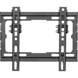 2x PureMounts TV-Wandhalter PM-BT 210, Vesa 200x200 mm (Wand, 45 kg, 23" - 43"), TV Wandhalterung, Schwarz