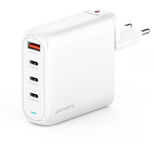 4smarts USB-Ladegerät GaN Flex Pro, 100 Watt, 3x USB-C und 1x USB-A, 4 Ports, Schnellladegerät