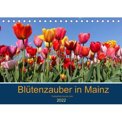 Blütenzauber in Mainz (Tischkalender 2022 DIN A5 quer)