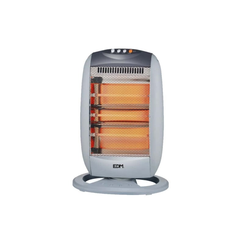 Big Buy Cooking Quartzoven EDM 07136 zwart 1200 watt