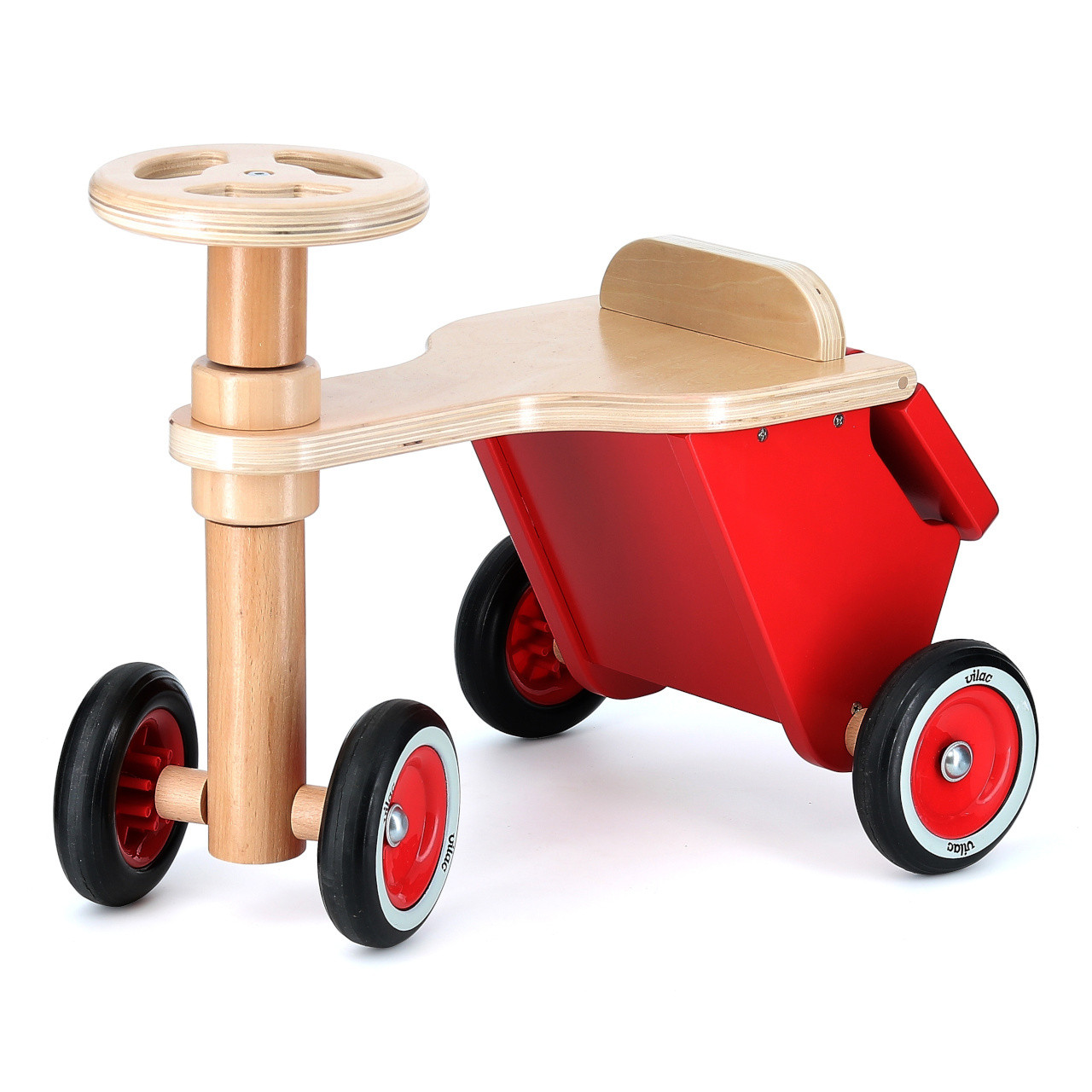 Vilac Houten driewieler in retro-stijl