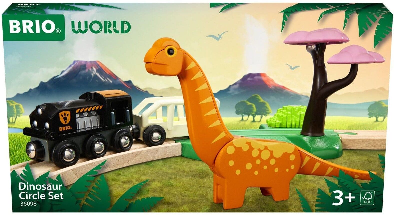 Brio Dinosaur Circle Set for Kids - Ages 3 and Up - Educational Toy