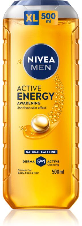 NIVEA MEN Active Energy shower gel M 500 ml