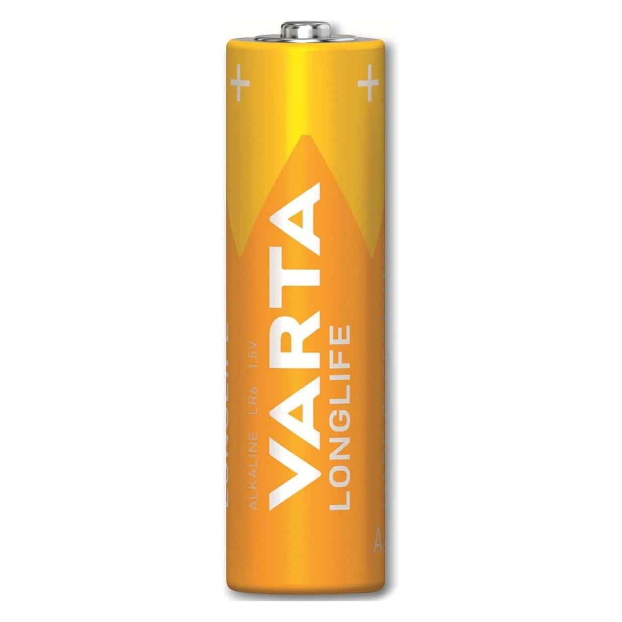 Varta Longlife AA Einwegbatterie Alkali (4 Stk., AA) (04106101354-40P)