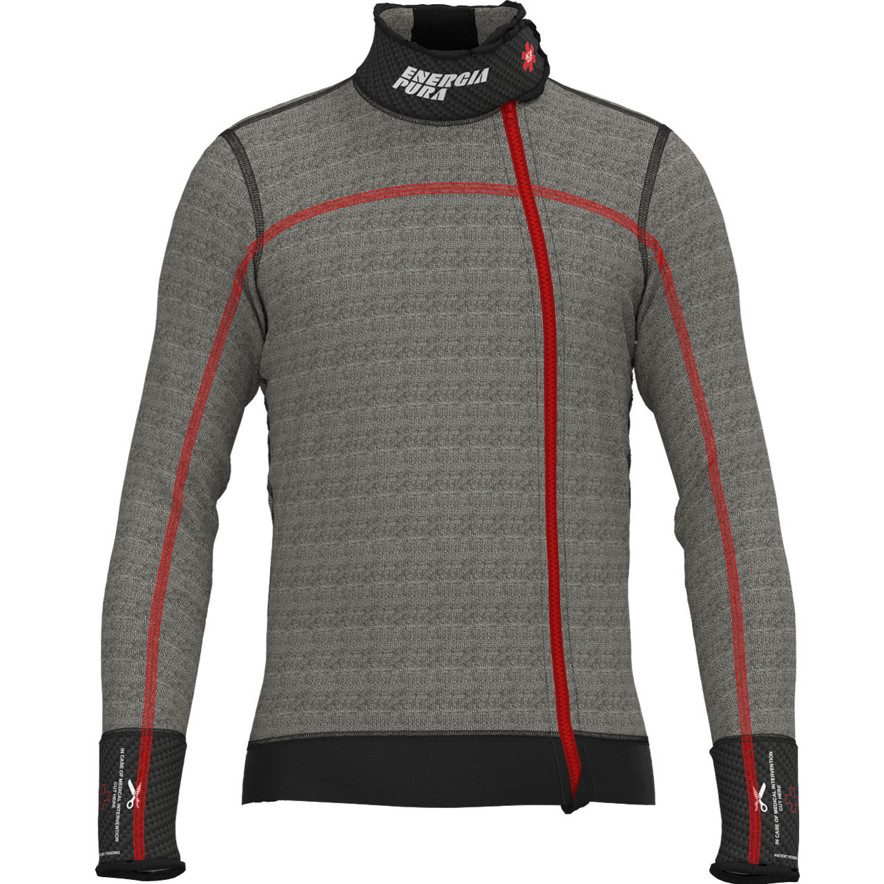 Energiapura Kinder Shirt CUT RESISTANT anthracite - 14 = 164
