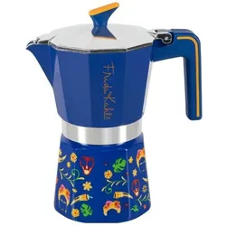 Pedrini 6TZ FRIDA KAHLO, blau, Espressokocher, Blau