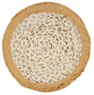 Saro Lifestyle Hand Braided Table Mats (Set of 4)