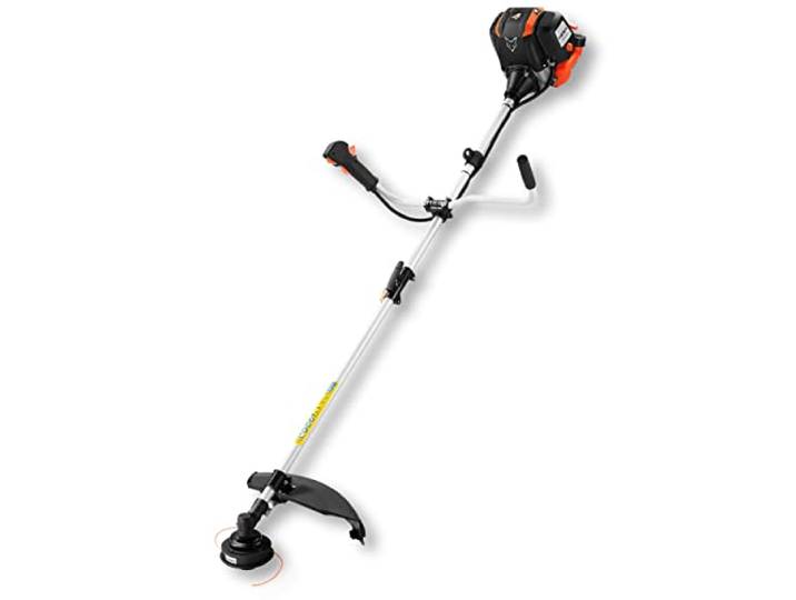 FUXTEC benzine bosmaaier FX-4MS142: 42,5cc, 2in1 multitool, 1,7 PK, stille 4-takt motor, grastrimmer, Easy Starter