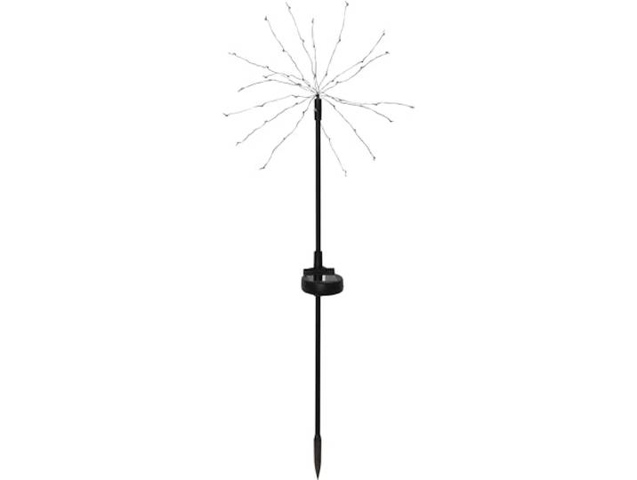 LED Solar decoratie Firework , verpakking van 2, zwart, 45 warm wit LED
