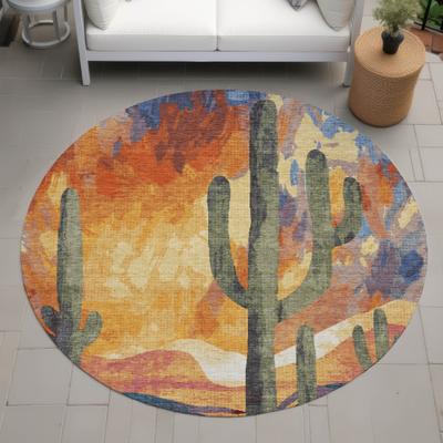 Addison Rugs Machine Washable Indoor/ Outdoor Desert Inspiration Chantille Rug