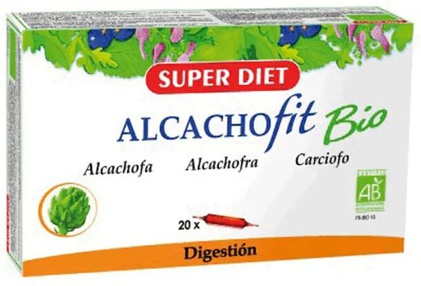 Super Diet ALCACHOFIT BIO 20 Ampolas de 15ml