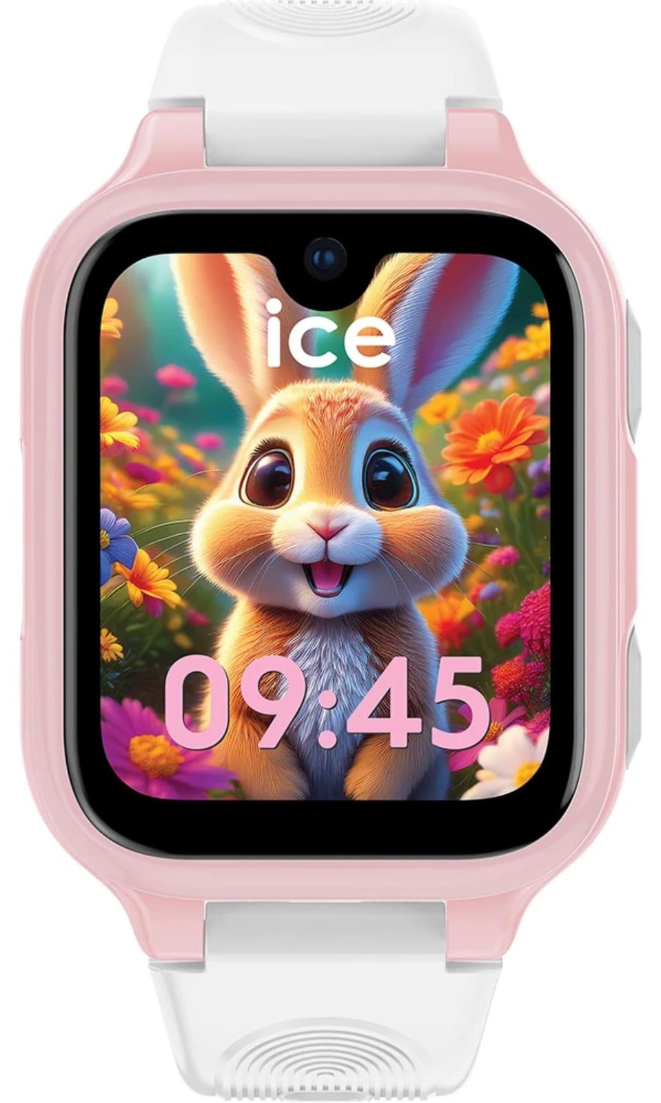 Ice-Watch 025270 ICE Kids 4G 2.0 Smartwatch voor kinderen, roze/wit