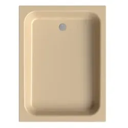 Bette BetteQuinta Duschwanne 1290-003 120x90x15cm, bahamabeige