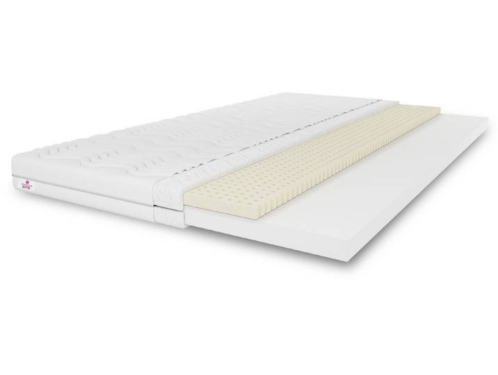 MARPUR, Topper Topper TOP5 Latex (5 cm), wendbare Matratzenauflage mit Latex-Memory, 5 cm hoch, Latex, H3 (mittelfest), antiallergischer Bezug, für Sofa & Bett, Farbauswahl