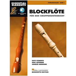 Hal Leonard Essential Elements Band 1 - für Blockflöte - Lehrbuch