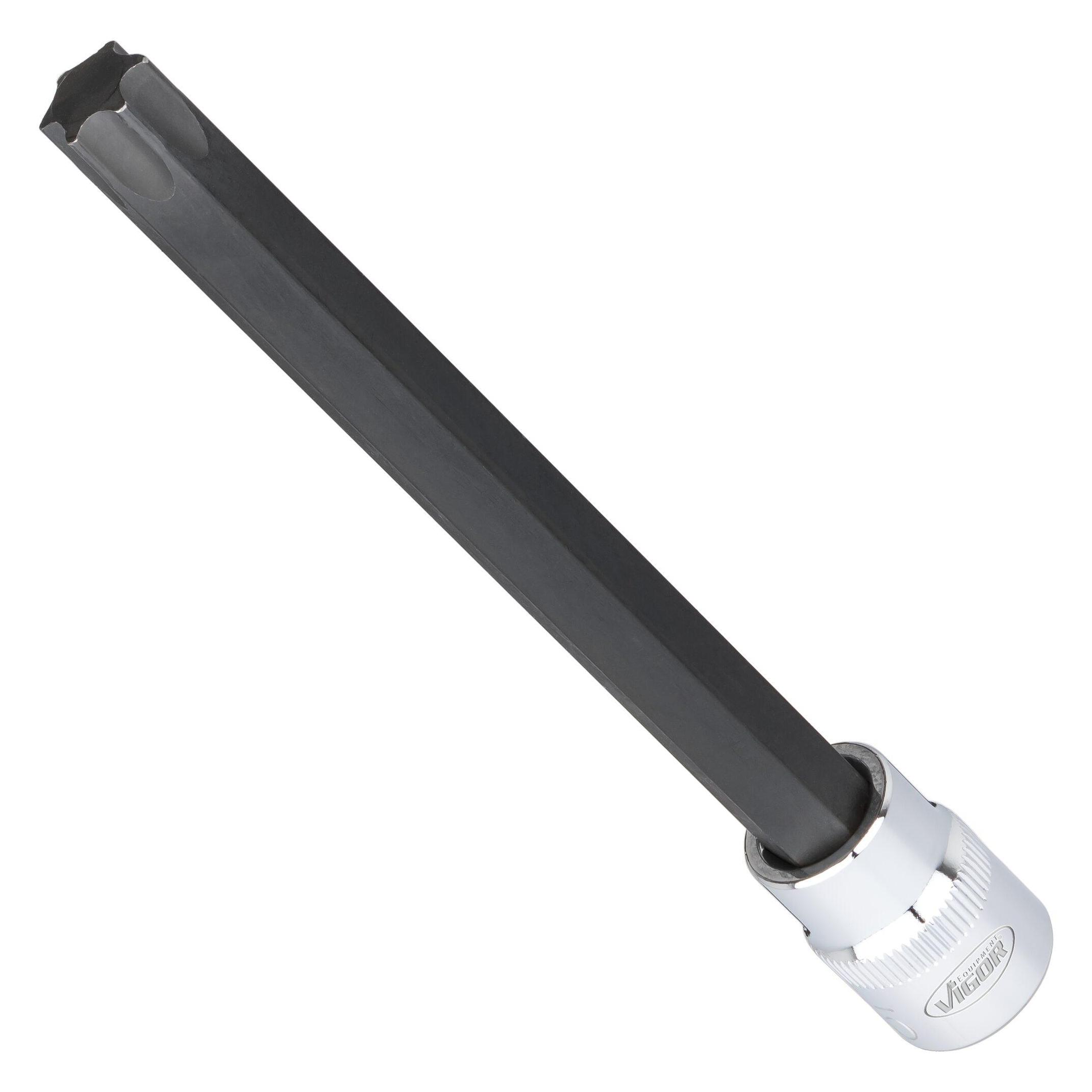 Vigor Innenvierkant Antrieb 10 = 3/8 ZollTORX Schraubendreher-Einsatz Sortiment V6017 (V6017)