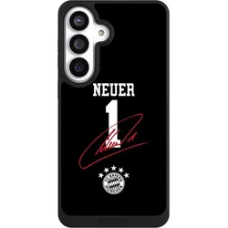 Nivocase Handyhülle für Samsung Galaxy S26+ Hülle NIVOpure Case Schwarz FC Bayern München FCB Manuel Neuer (Samsung Galaxy S26+), Smartphone Hülle, Schwarz