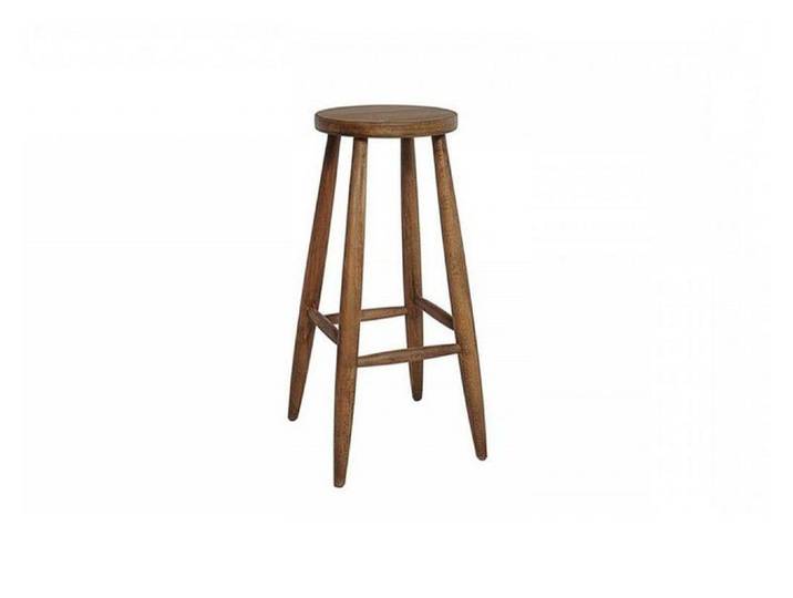 Xlmoebel Barhocker Holzhocker Tresenhocker Bistrohocker Massivholz Stuhl (Einzelstück, 1 St., 1x Barhocker), Made in Europa