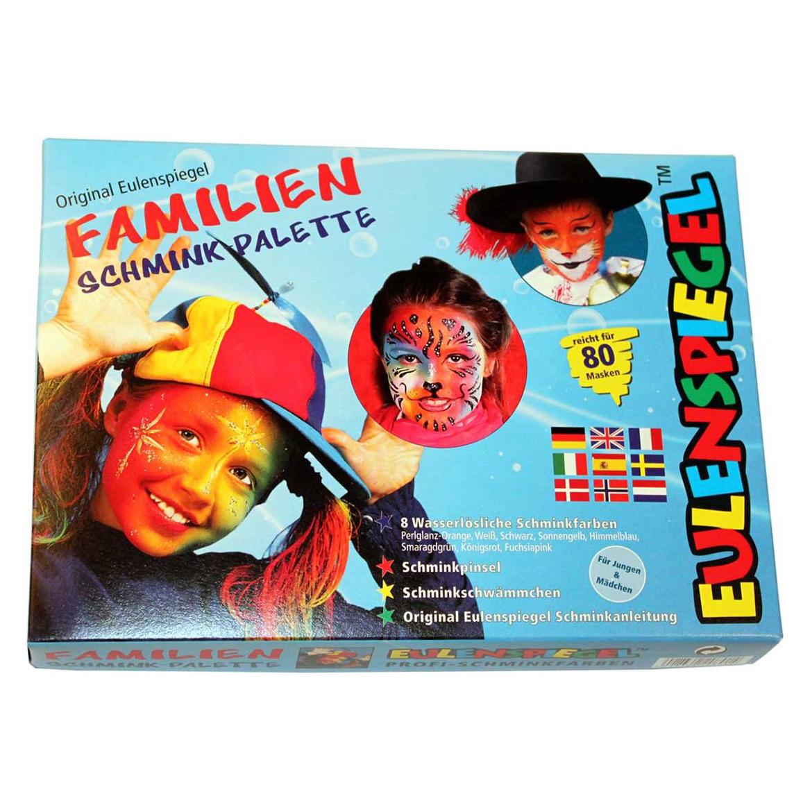 Eulenspiegel Familien Schminkpalette (208014)