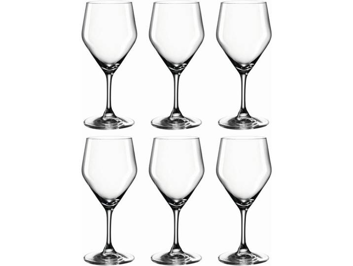 Weissweingläser-Set Leonardo transparent Glas H 18.5 cm 0.33 l 6 Stk