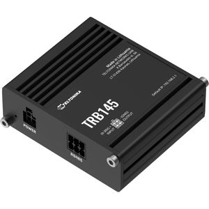 Teltonika Gateway TRB145, TRB145, Hutschiene, Firewall, VPN, Modbus, 4G LTE Cat 1