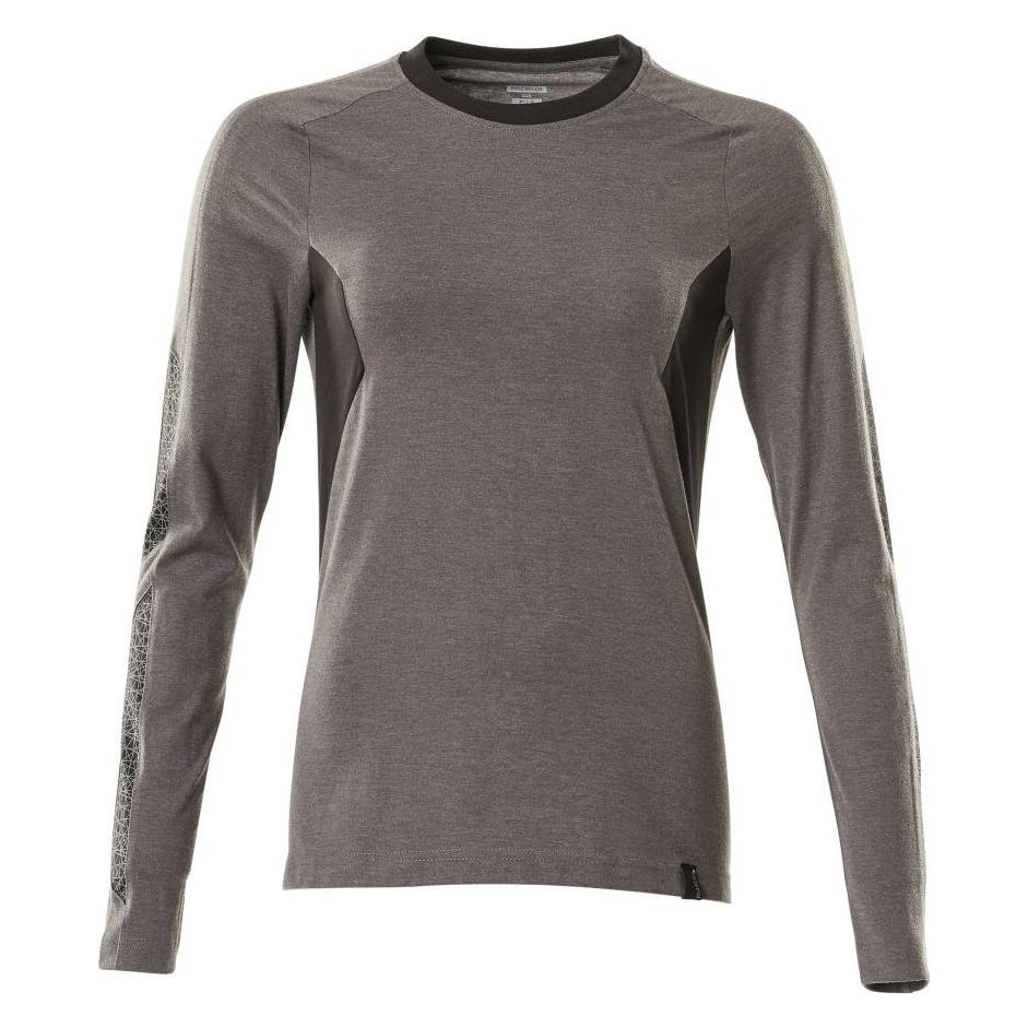 Mascot T-Shirt, Langarm, Damen T-shirt Grösse S ONE, dunkelanthrazit/schwarz (One Size) (229309)