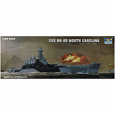 Trumpeter - USS North Carolina BB-55 - 1:350 - 634 Teile 308816