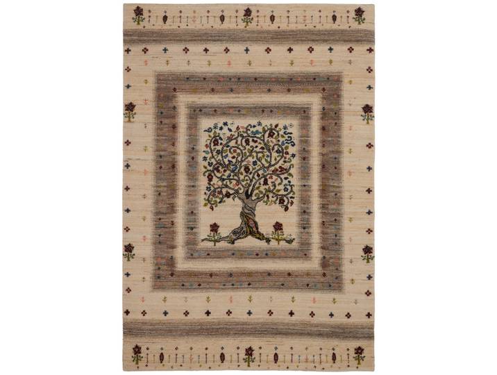 Cazaris Orientteppich Metamorphose, Grau, Naturfarben, rechteckig, 200x300 cm, für Fußbodenheizung geeignet, rutschfest, in verschiedenen Größen erhältlich, Teppiche und Böden, Teppiche, Orientteppiche