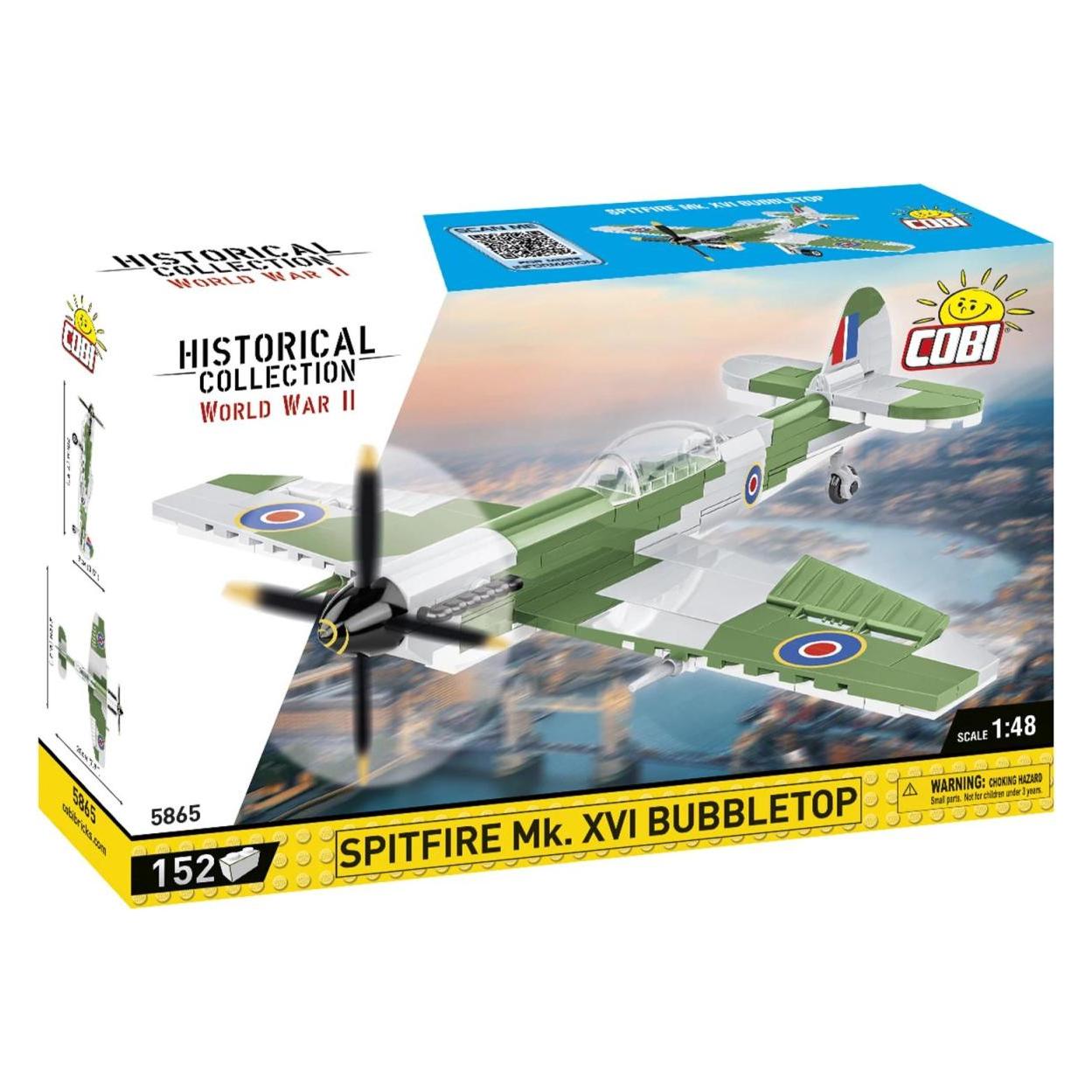 Cobi 5865 - 152 PCS HC WWII /5865/ SUPERMARINE SPITFIRE MK.X (COBI-5865)