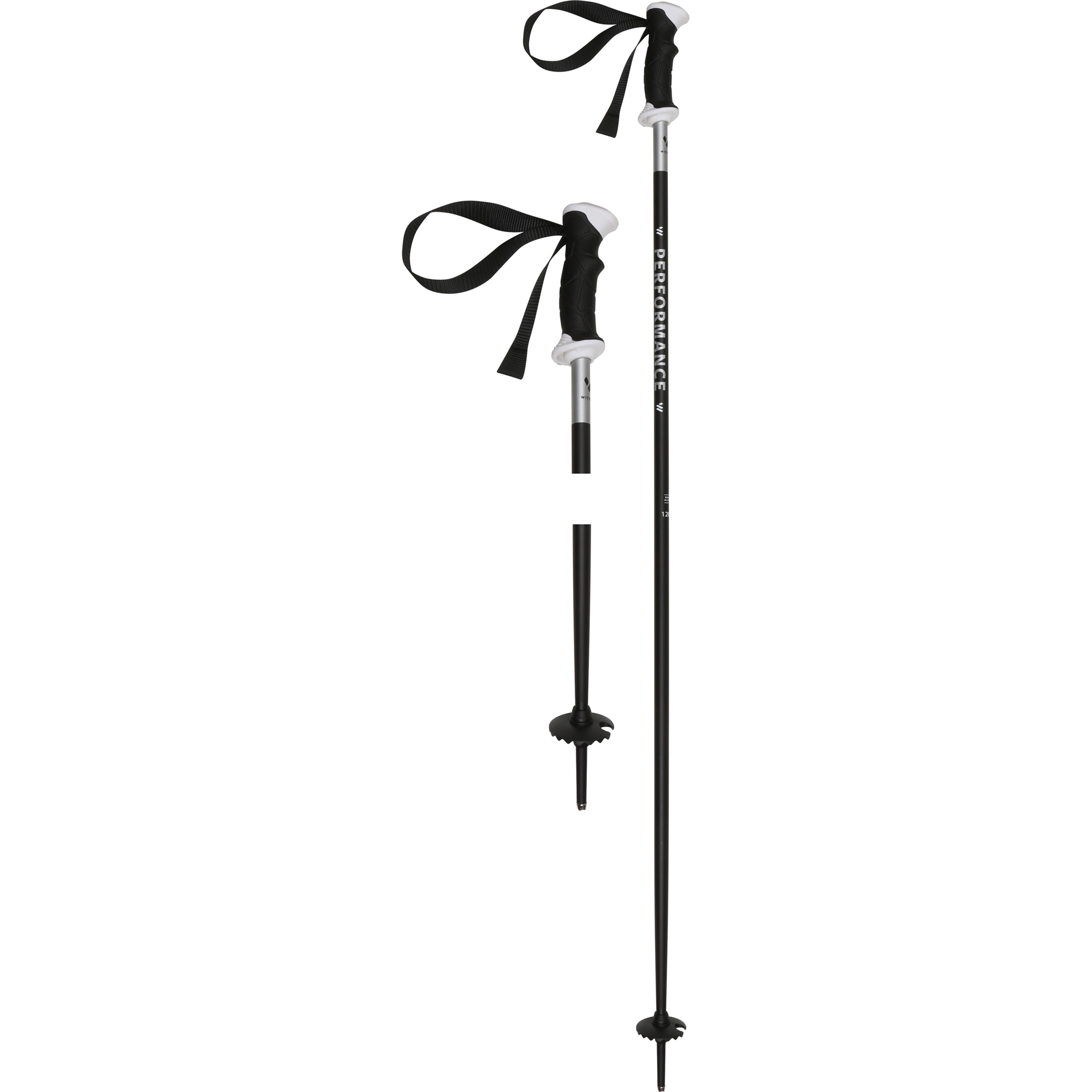 Witeblaze Performance Skistöcke Skistöcke weiss Größe 135CM Skifahren