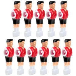 Sportime Kickerfigur "Stürmer", Rot-Schwarz, 11er Team inkl. Schrauben und Muttern