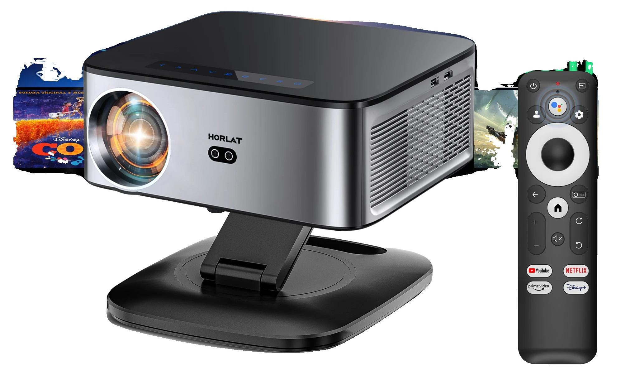 Projektor, Google TV integriert, 2000 ANSI-Lumen, EU-Stecker