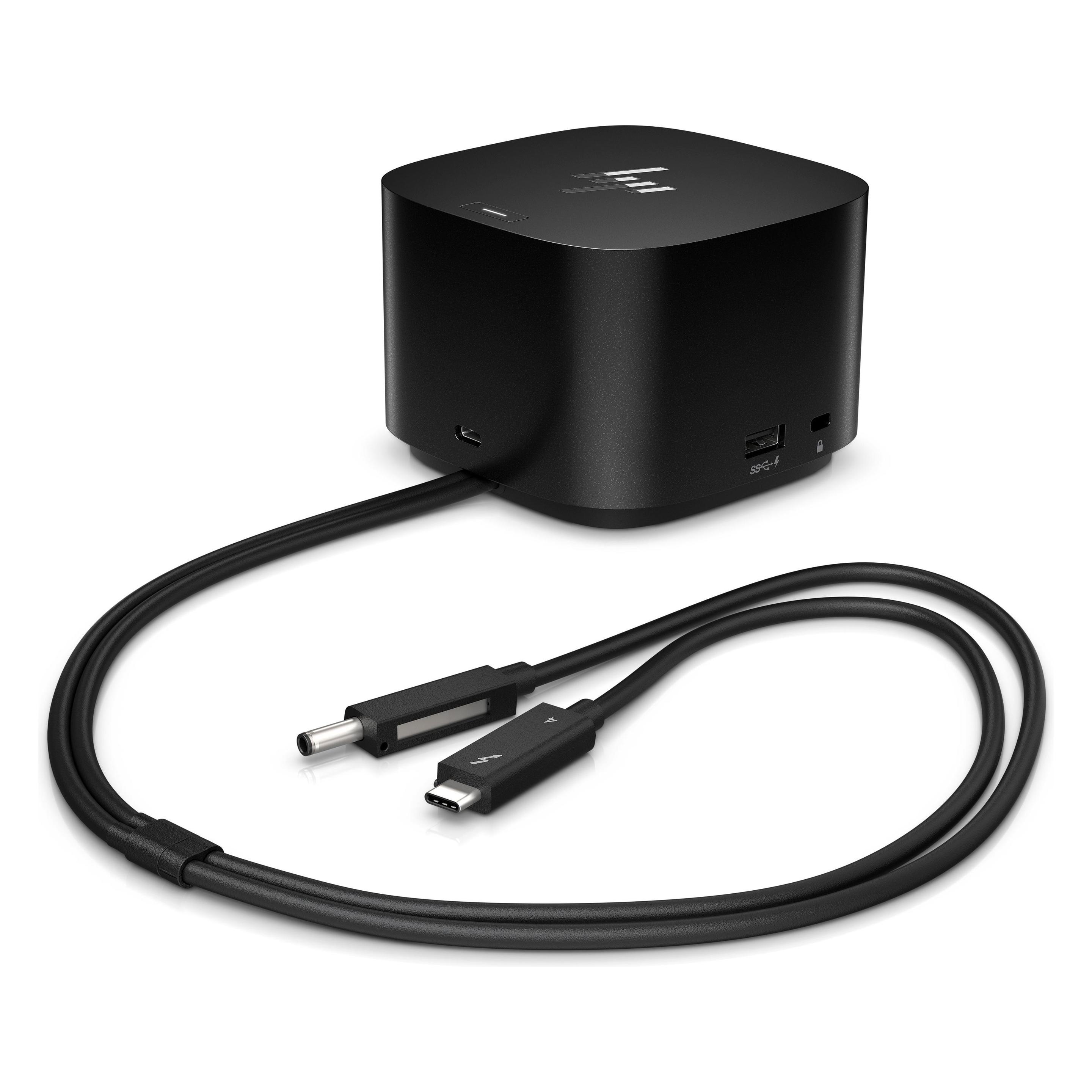 HP Thunderbolt 280W G4 Dock w/Combo Cable (Thunderbolt, 11 Ports) (4J0G4ET)